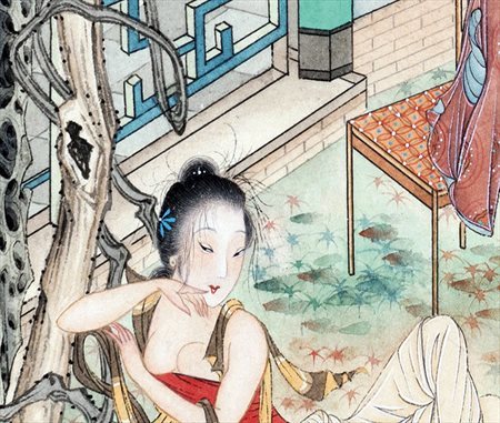 青山-古代最早的春宫图,名曰“春意儿”,画面上两个人都不得了春画全集秘戏图